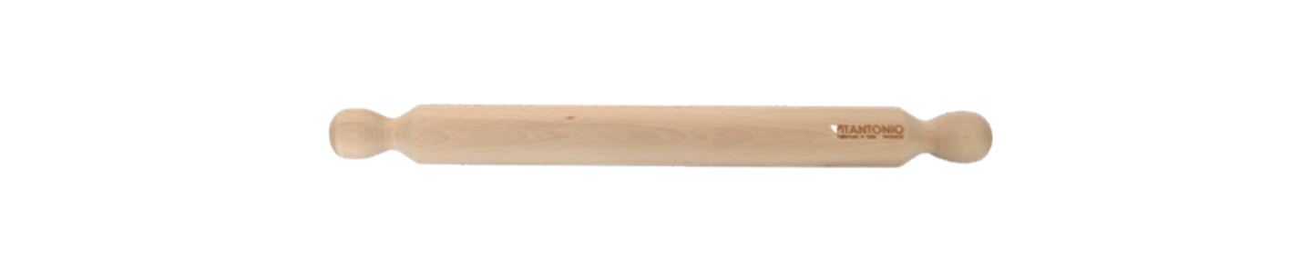 Vitantonio Beech Wood Solid Pizza Rolling Pin – 45cm