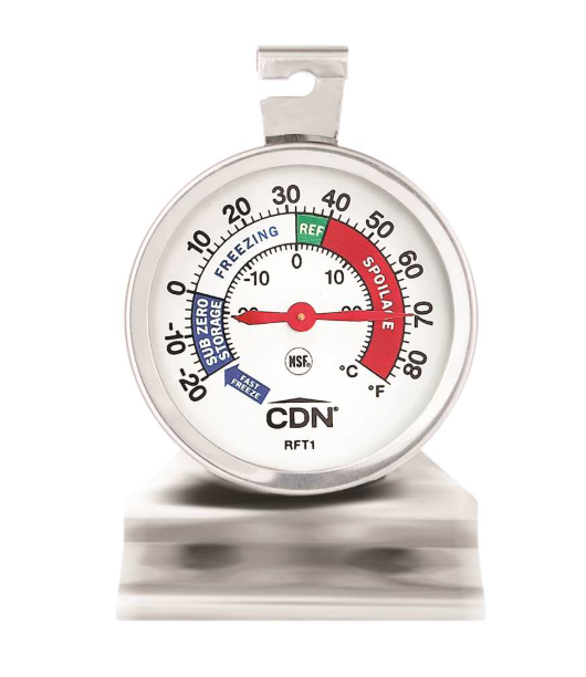 CDN Heavy Duty Fridge Freezer Thermometer