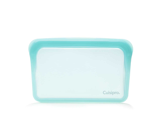 Cuisipro Reusable Bags – 7.25" x 5.25" / 18.5 x 13 cm – 400 ml – Aqua Cuisipro by Kitchen Niche