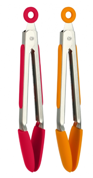 Trudeau Taco Tongs – Small – 7" – Set of 2 Trudeau by Kitchen Niche