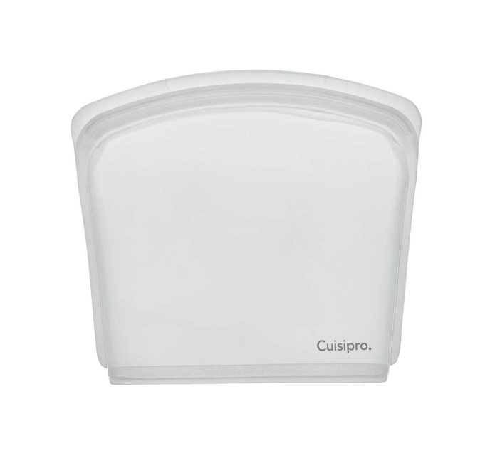 Cuisipro Reusable Bags – 8" x 7" / 20.3 x 18 cm – 800 ml / 27 oz – Clear Cuisipro by Kitchen Niche