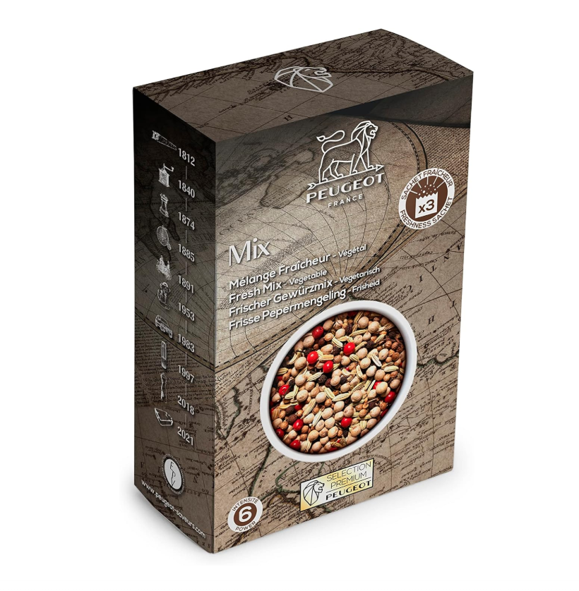Peugeot Fresh Blend Pepper Peppercorns – 60 g