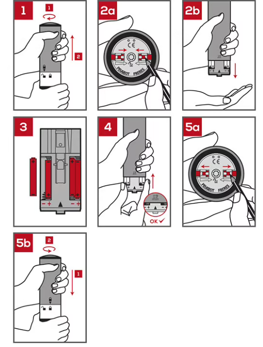 Peugeot ELiS Sense u'Select Electric Salt and Pepper Mill Set by Kitchen Niche