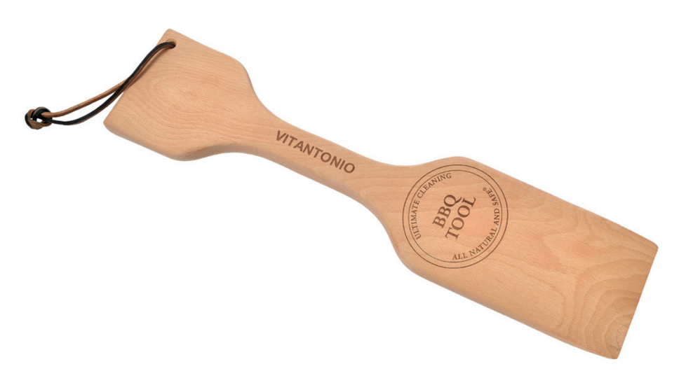 Vitantonio Beech Wood Ultimate BBQ Scraper – 51.5cm