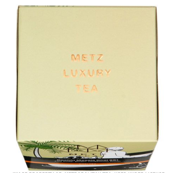 Metropolitan Tea Metz Cochin Masala Chai Tea – Box of 25 Teabags