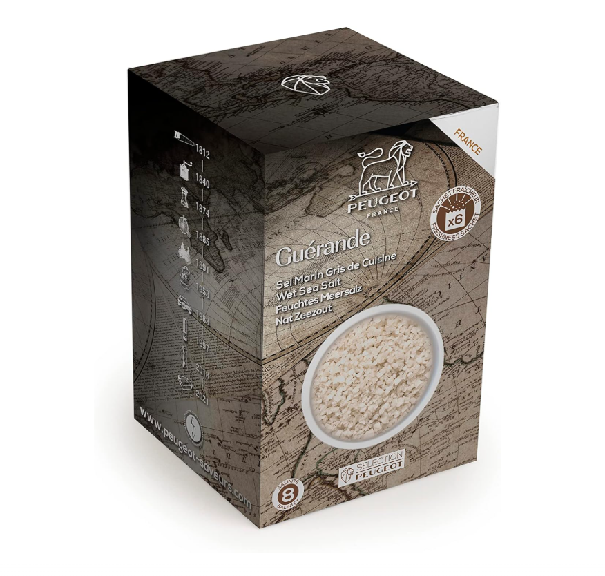Peugeot Sel De Guérande France Wet Sea Salt – 300 g