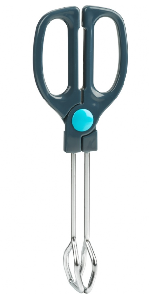 Trudeau Scissor Tongs – Charcoal & Tropical Trudeau by Kitchen Niche