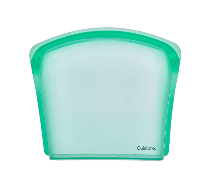 Cuisipro Reusable Bags – 10" x 9" / 25 x 23.3 cm – 2000 ml / 67.5 oz – Green Cuisipro by Kitchen Niche