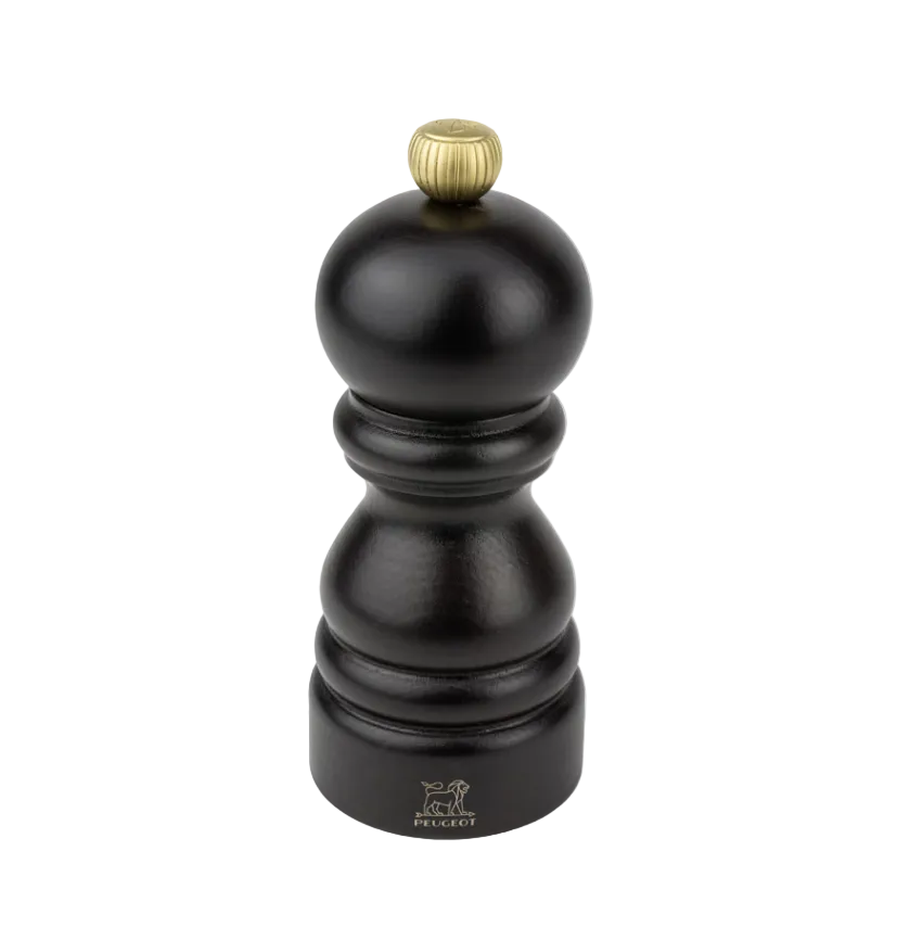 Peugeot Paris Classic Chocolate Beechwood Salt Mill – 12 cm