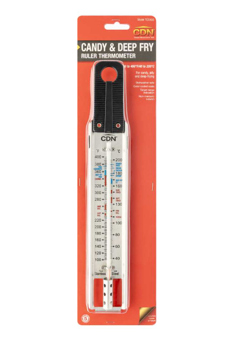 CDN Candy Deep Fry Thermometer - White