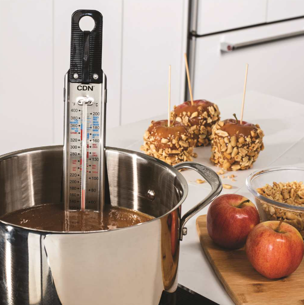 CDN Candy Deep Fry Thermometer - White