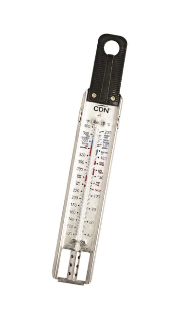 CDN Candy Deep Fry Thermometer - White