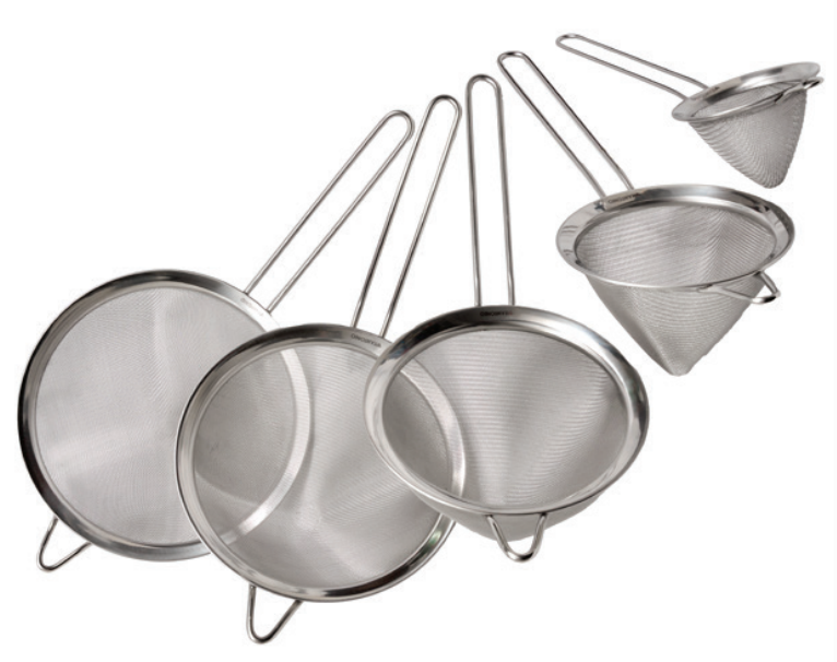 Vitantonio 18/10 Stainless Steel Conical Fine Mesh Strainer – 20cm