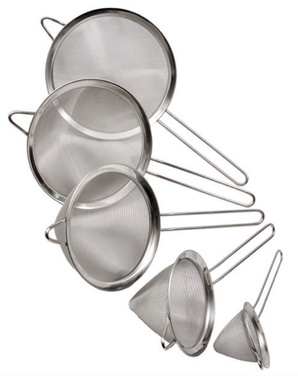 Vitantonio 18/10 Stainless Steel Conical Fine Mesh Strainer – 16cm