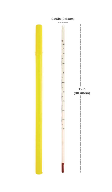 CDN Chocolate Tempering Thermometer - Yellow