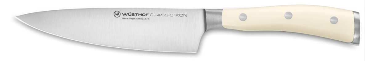 Wüsthof Classic Ikon Crème Chef's Knife – 6" Wusthof by Kitchen Niche