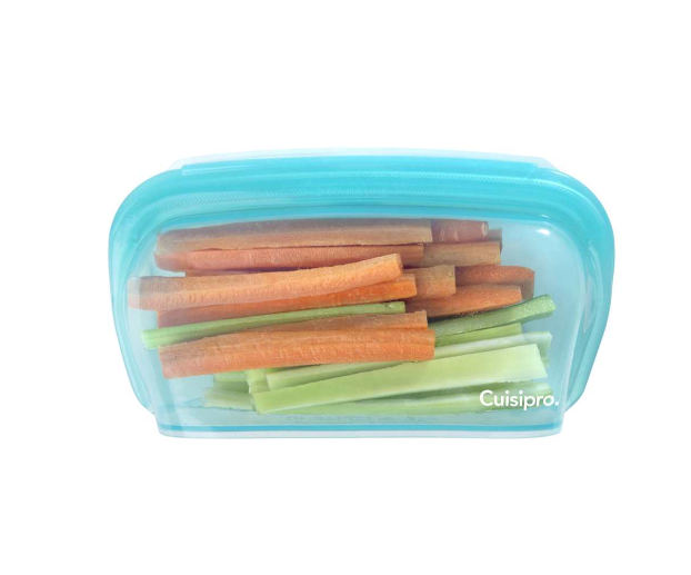Cuisipro Reusable Stand-Up Bags – 1000 ml – Aqua Cuisipro by Kitchen Niche
