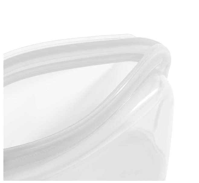 Cuisipro Reusable Stand-Up Bags – 1300 ml – Clear Cuisipro by Kitchen Niche