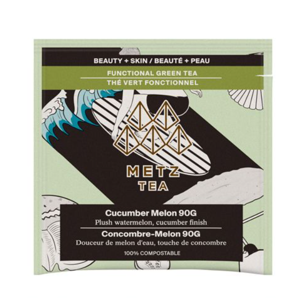 Metropolitan Tea Metz Cucumber Melon Tea – Box of 25 Teabags