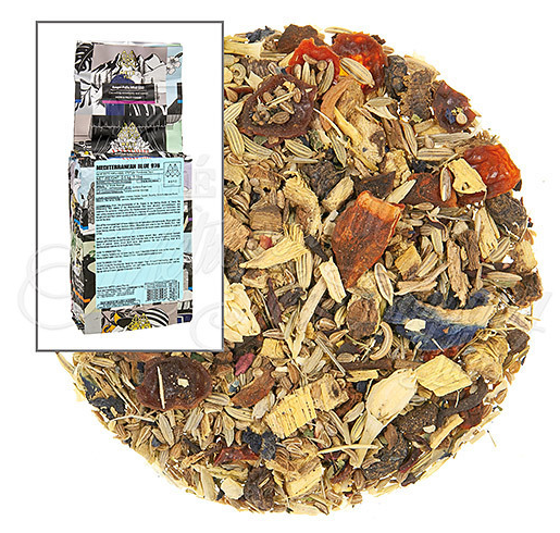 Metropolitan Tea Metz Mediterranean Blue Loose Leaf Tea 1.1 lbs