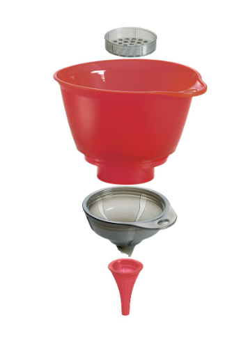 Cuisipro 3-in-1 Funnel Set – 7.5" / 19 cm – 29 oz / 855 ml Cuisipro by Kitchen Niche
