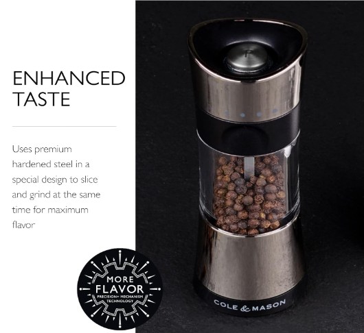 Cole & Mason Horsham Chrome Gift Set, 15 cm / 6" by Kitchen Niche