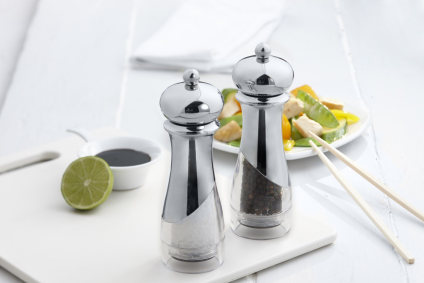 Trudeau Alexa Salt & Pepper Mill Set 7" Trudeau by Kitchen Niche