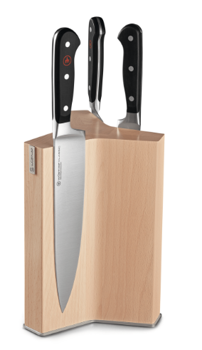 Wüsthof Magnetic Knife Stand – Natural Beech Wusthof by Kitchen Niche
