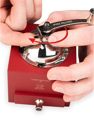 Peugeot Olivier Roellinger Red Pepper Mill by Kitchen Niche