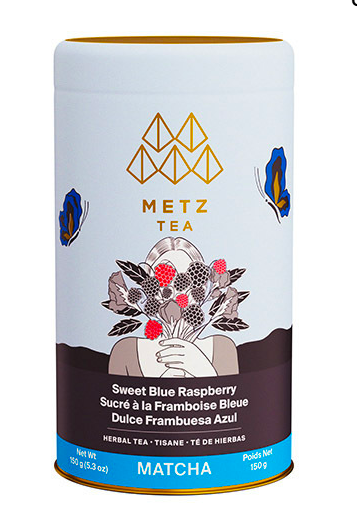 Metropolitan Tea Sweet Matcha Blue Raspberry Herbal Tea