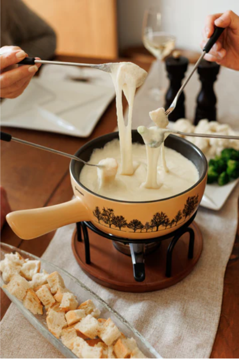 Swissmar Jura Ceramic Cheese Fondue Set