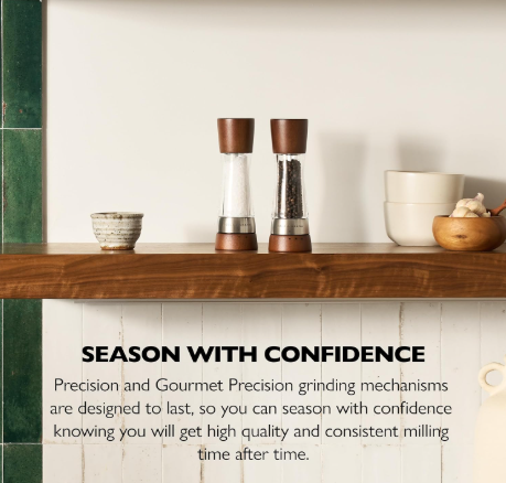 Cole & Mason Derwent Forest Wood Mill Gift Set – 7.5" / 19 cm by Kitchen Niche