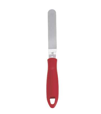 Cuisipro Flexible Offset Spatula – 8.75" / 22.3 cm, Stainless Steel, Red Cuisipro by Kitchen Niche