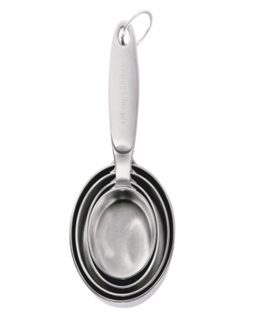 Cuisipro Measuring Cups – 4-Piece Set – Stainless Steel Cuisipro by Kitchen Niche