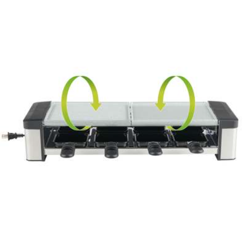 Trudeau Pure Reversible Die Cast Grill Trudeau by Kitchen Niche