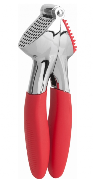 Trudeau Garlic Press – Red Trudeau by Kitchen Niche