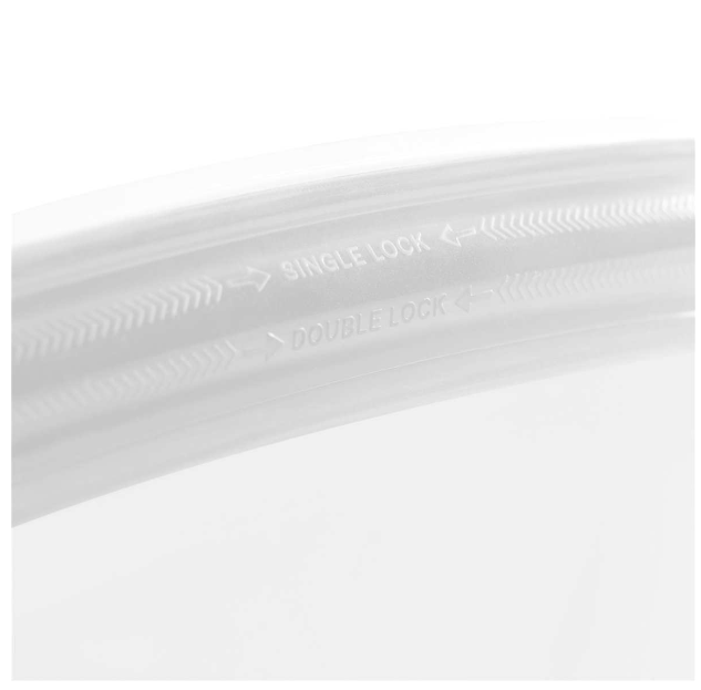 Cuisipro Reusable Bags – Stand-Up w/Divider, 1300ml – Clear Cuisipro by Kitchen Niche