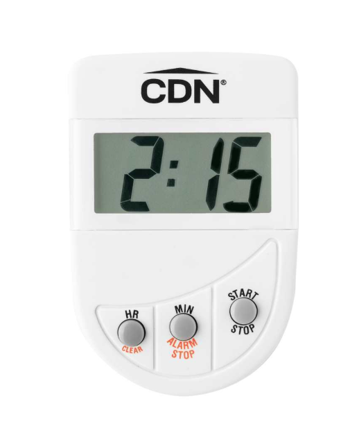 CDN Big Digit Digital Timer 20-Hour - White