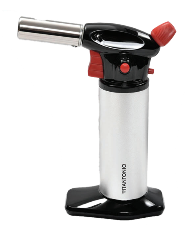 Vitantonio Aluminum Adjustable Kitchen Butane Torch – 15cm