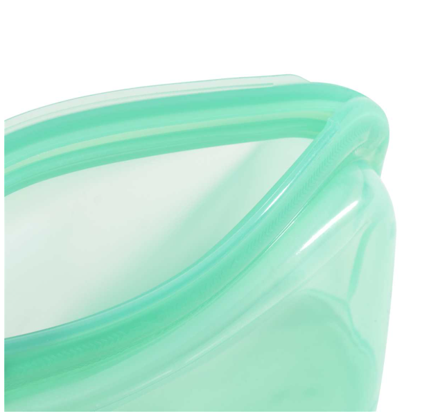 Cuisipro Reusable Bags – Stand-Up w/Divider, 1300ml – Green Cuisipro by Kitchen Niche