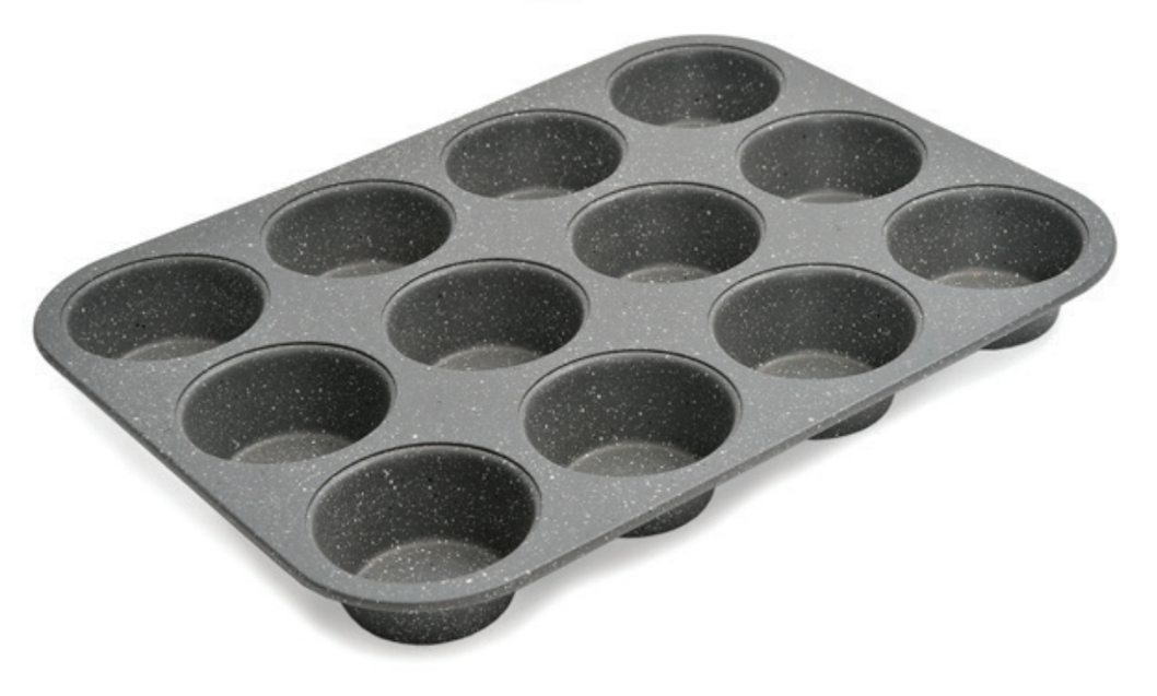 Vitantonio Aluminum Muffin Pan – 12 Cup