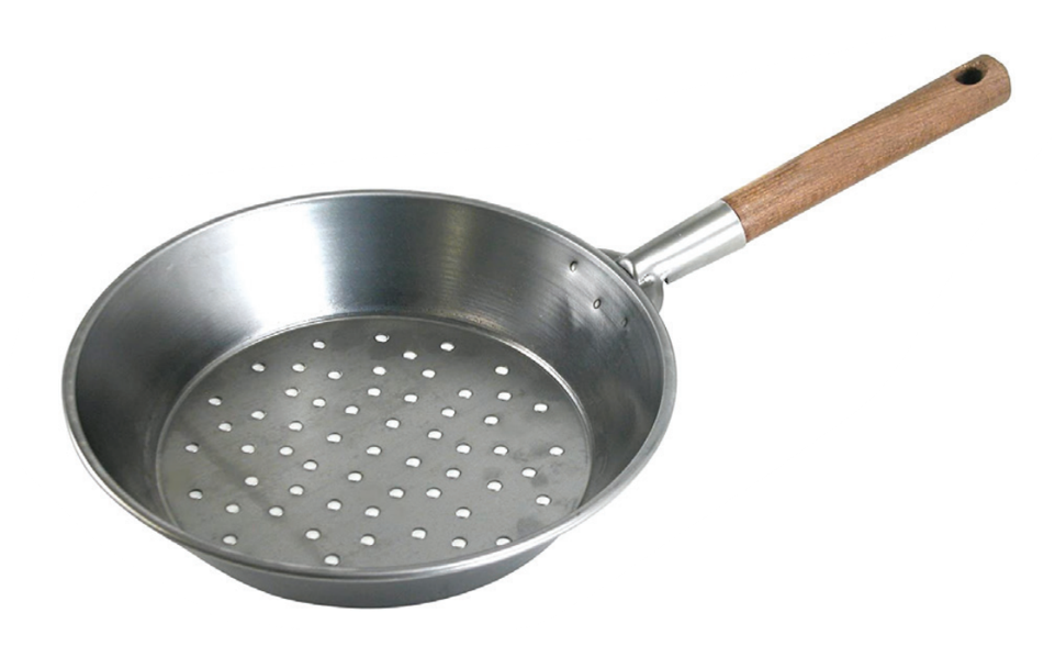 Vitantonio Stainless Steel Chestnut Pan – 30cm
