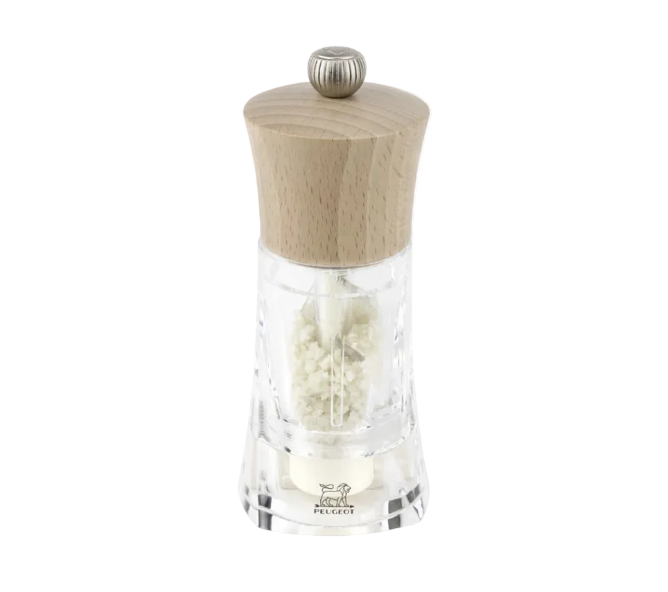 Peugeot Oleron Natural Wet Salt Mill – 14 cm