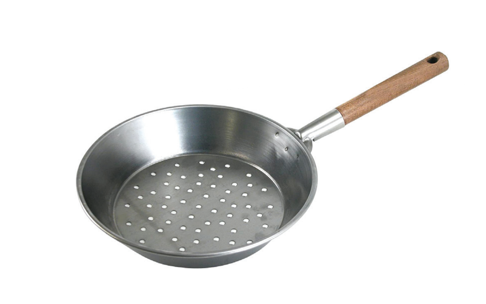 Vitantonio Stainless Steel Chestnut Pan – 25cm