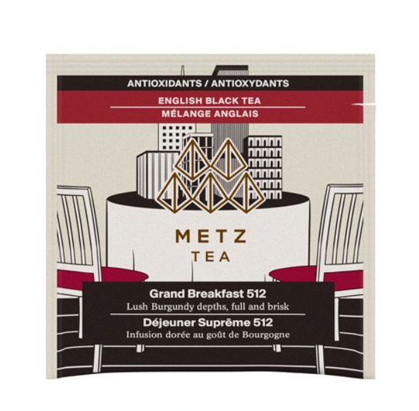 Metropolitan Tea Metz Grand Breakfast Tea – Box of 25 Teabags