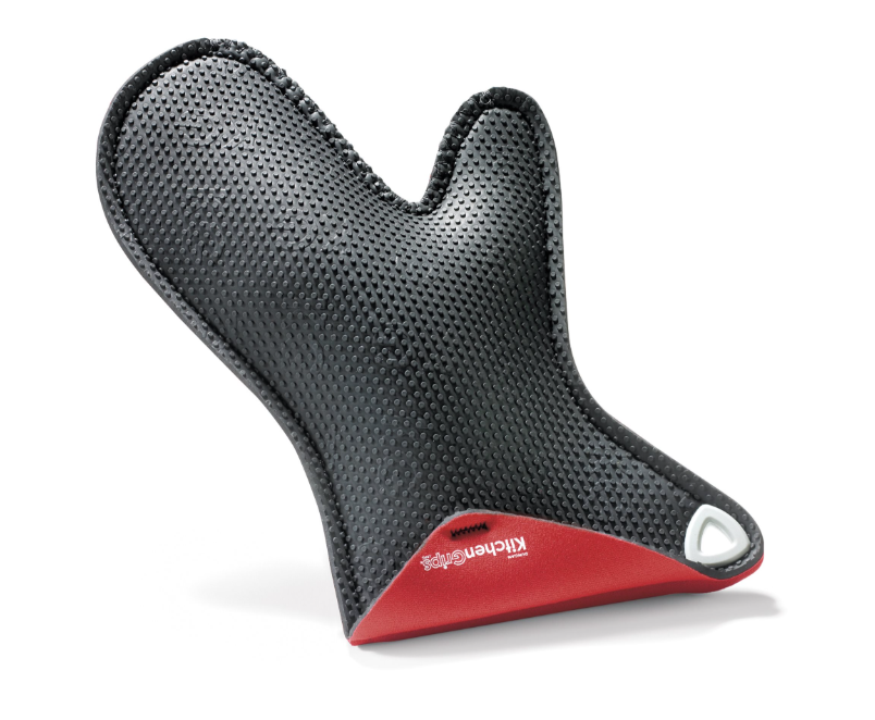 Kitchen Grips Kids Heat Resistant Mitt Cherry/Black
