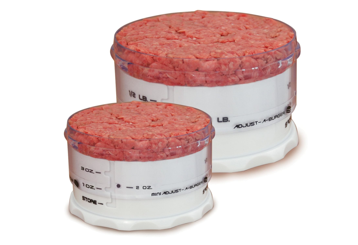 KitchenArt Set of 2 Adjust-A-Burger Hamburger Press