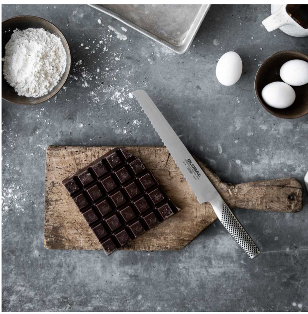 Global Bread Knife 22cm / 8.5" Global by Kitchen Niche