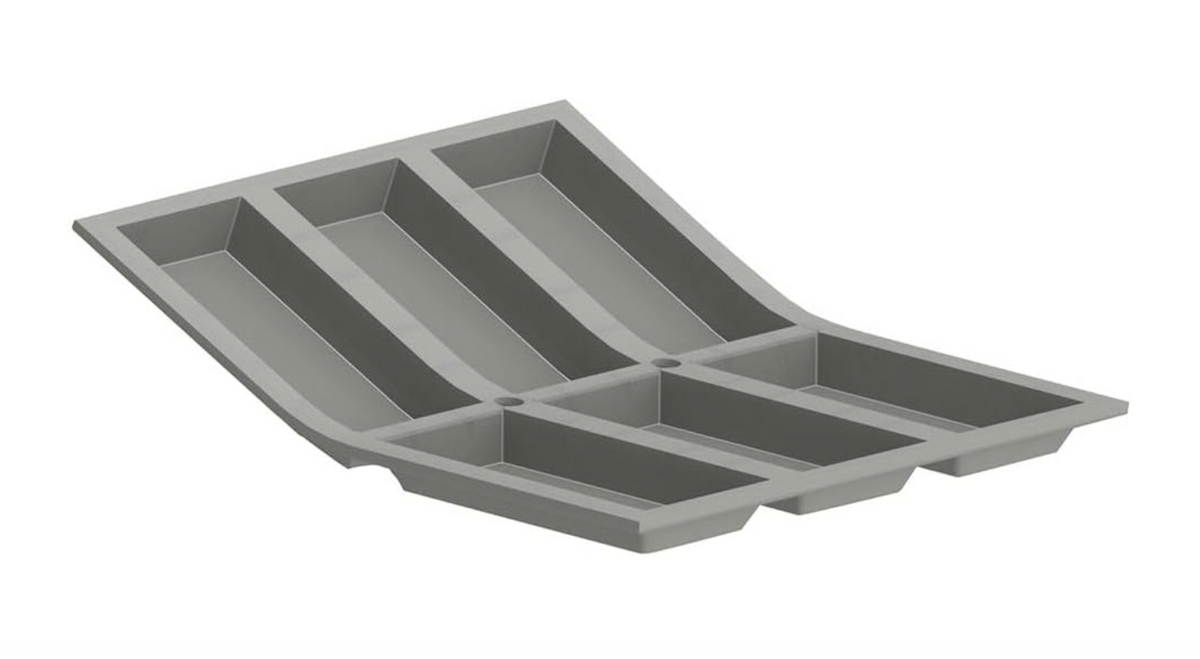 De Buyer Elastomoule Rectangular Cake Mini Silicone Mold – 6 Cavities