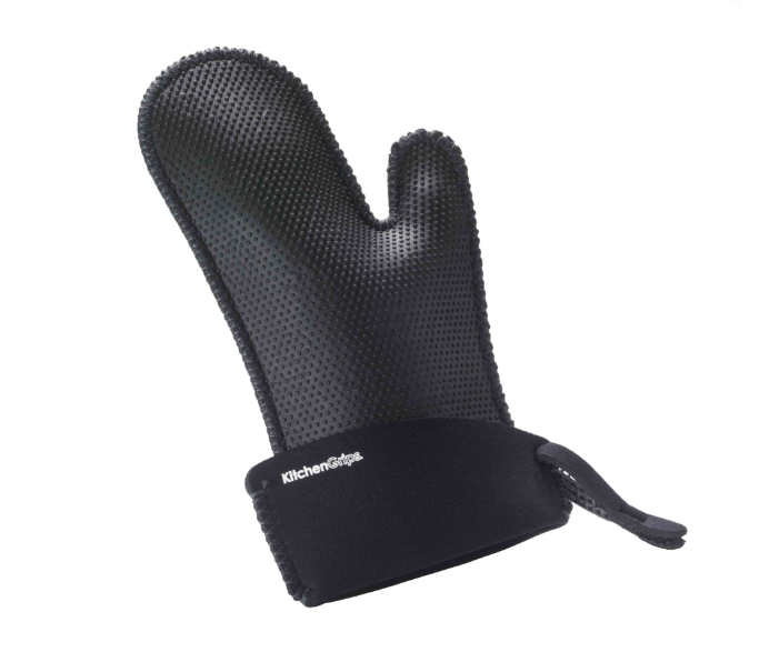 Kitchen Grips Chef Heat Resistant Mitt Small Black